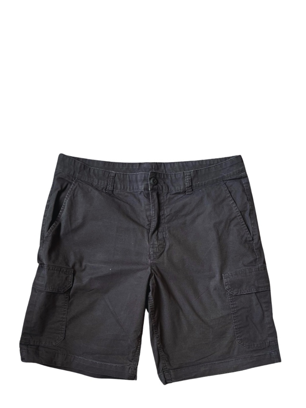 Men's Columbia Cargo Shorts Size 34W 10L Dark Charcoal Gray